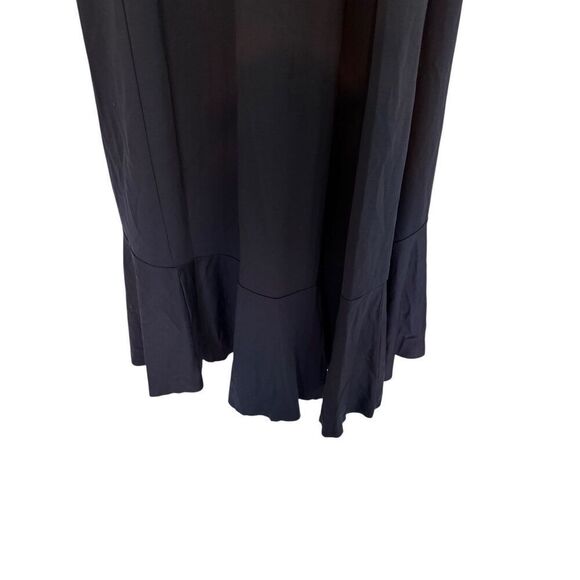 NWT Banana Republic Womens Navy Ruffle Hem Tie Front Cardigan Duster Vest XS - Picture 12 of 12
